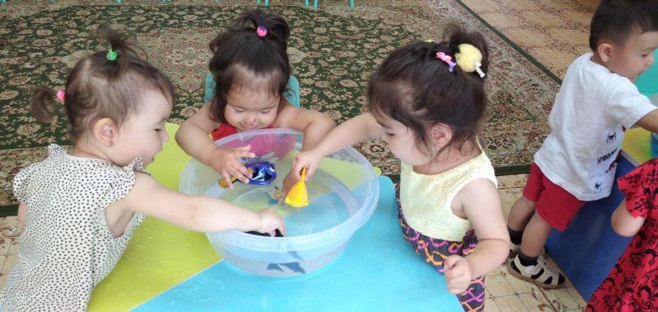 Занятия в младшей группе