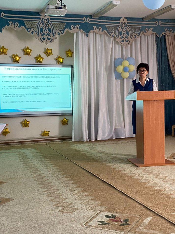 ҚР Президенті Қасым Жомарт Тоқаевтың биылғы Жолдауынызбен ұжым таныстырылды.